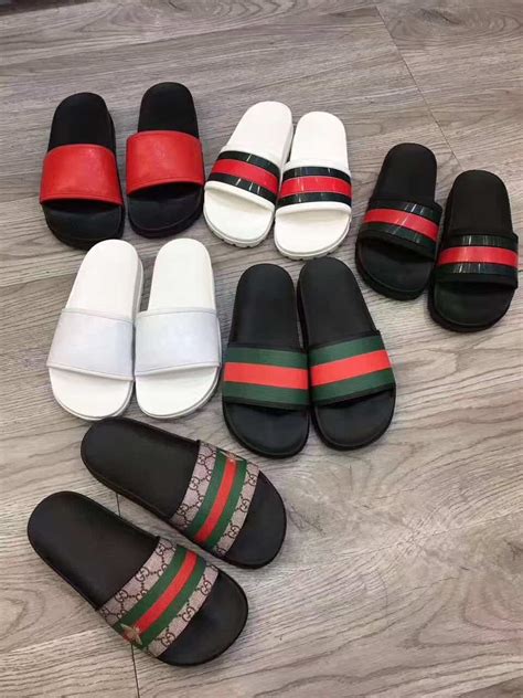 gucci slides cheap fake red color|gucci slides cheap real.